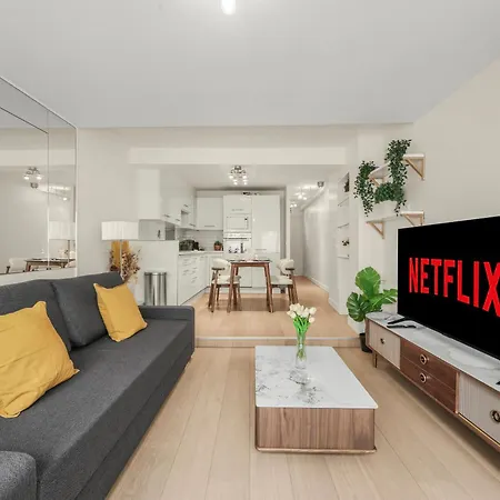 Porte Saint-denis Stylish 1br Flat Lejlighed *