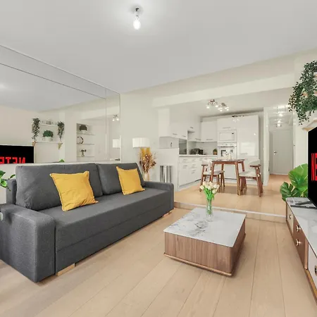 Porte Saint-denis Stylish 1br Flat Lejlighed